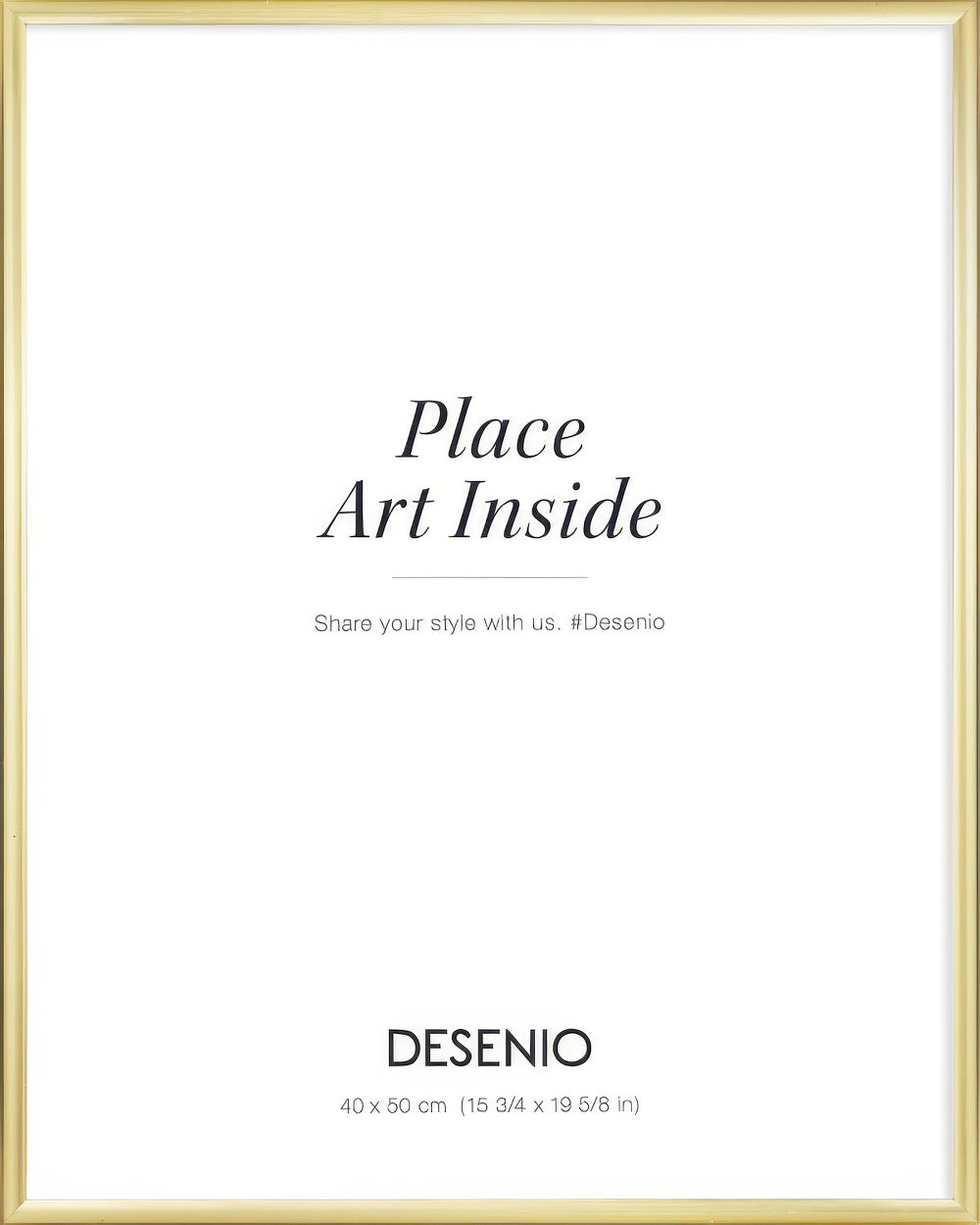 Picture frame gold, 16 x 20 in