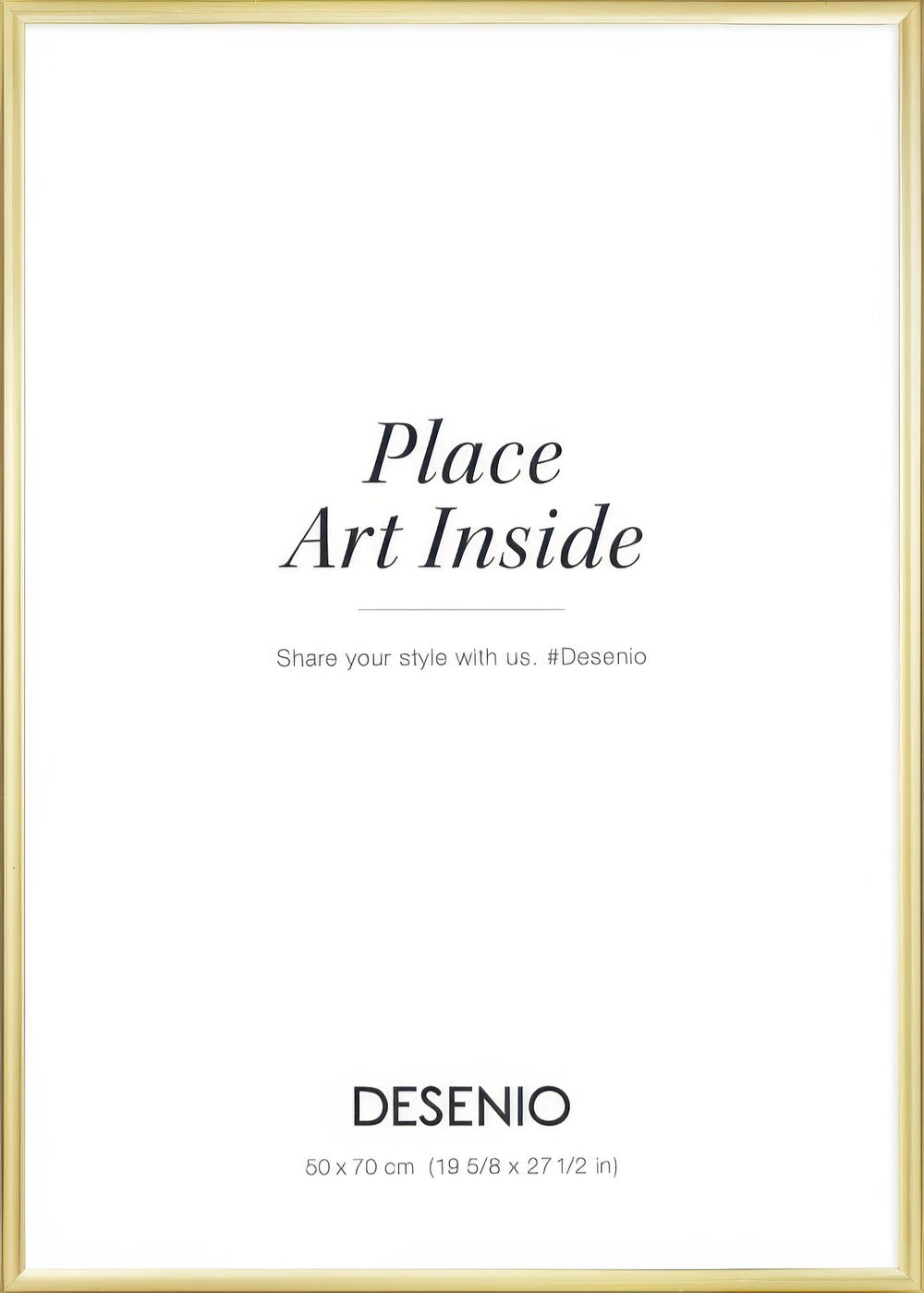 Picture frame gold, 20 x 28 in
