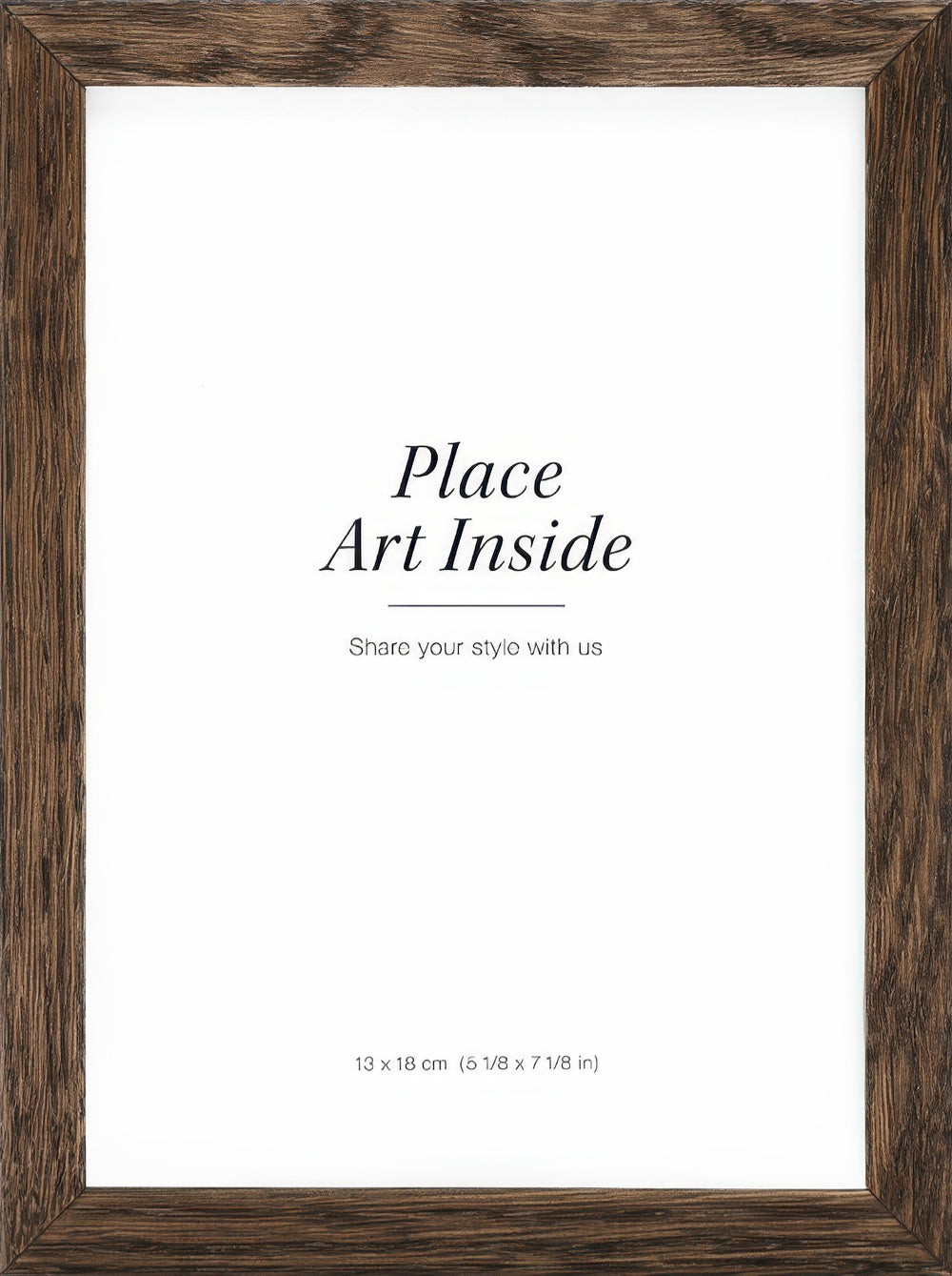 Dark Oak Frame, 5 x 7 in