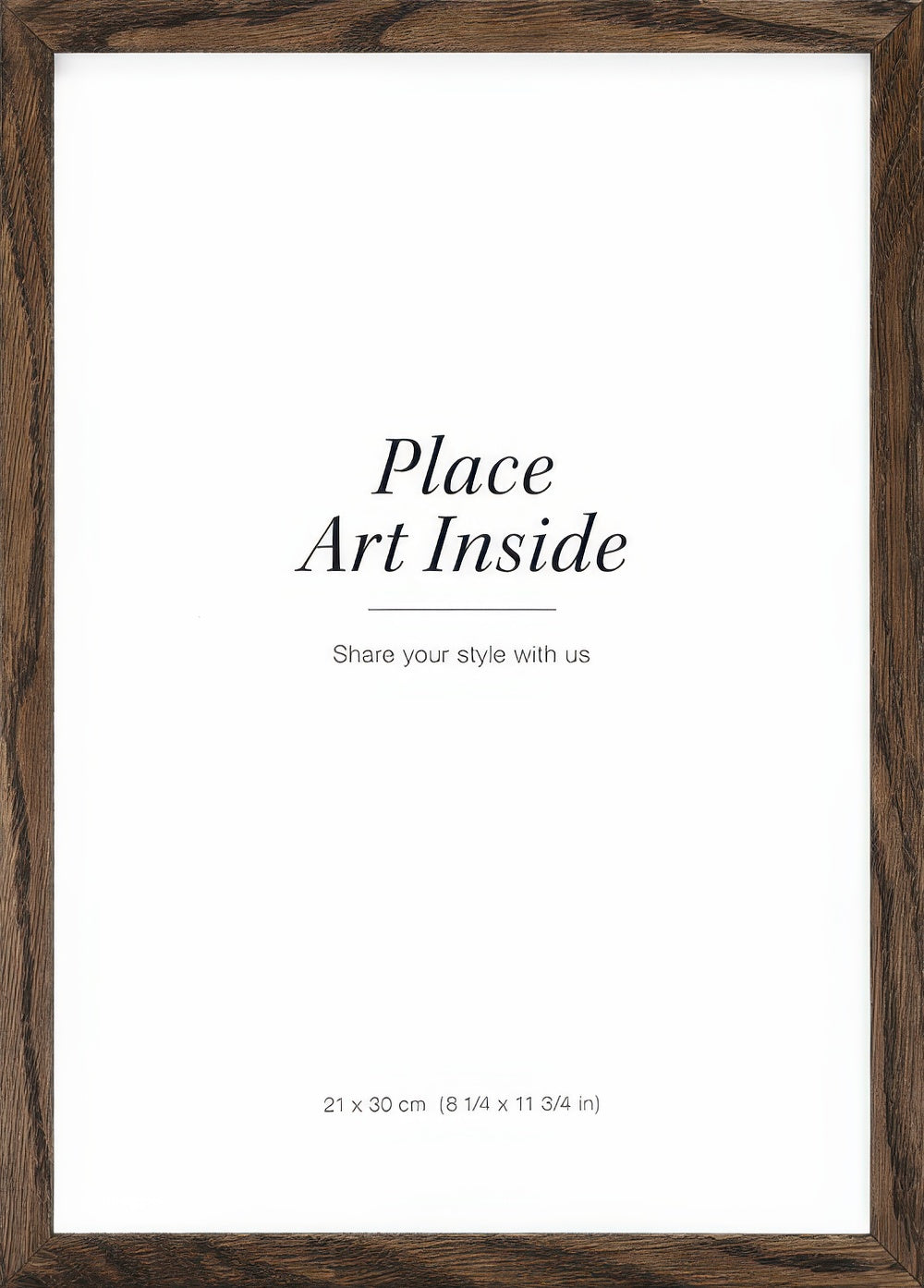 Dark Oak Frame, 8 x 12 in
