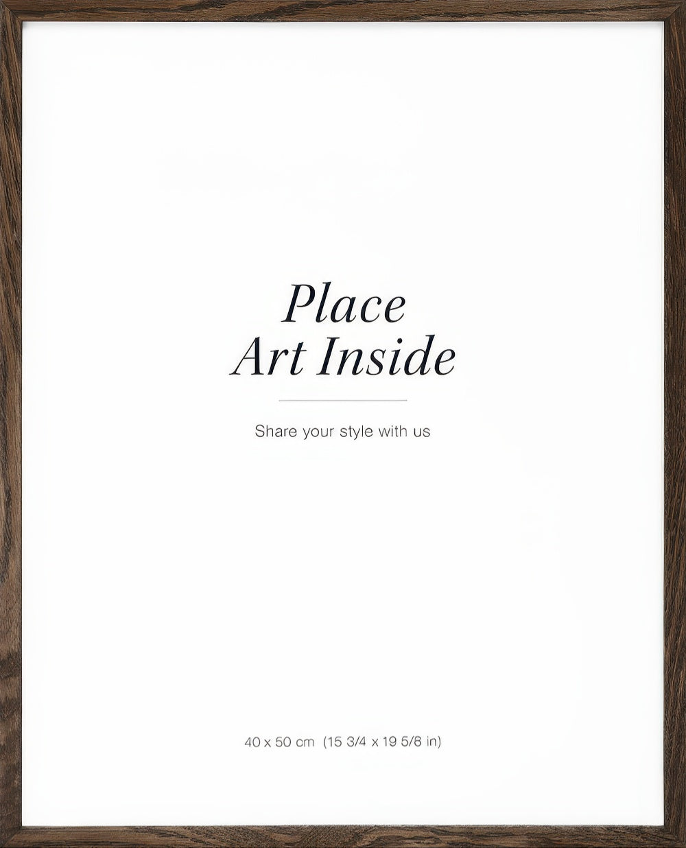 Dark Oak Frame, 16 x 20 in