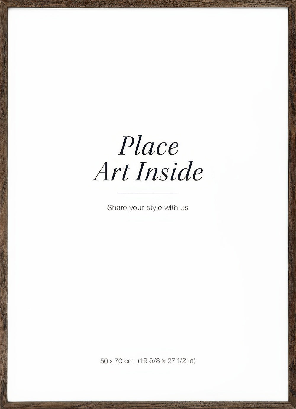 Dark Oak Frame, 20 x 28 in