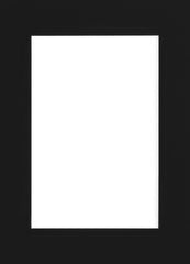 Mat board black, 12” x 16” in