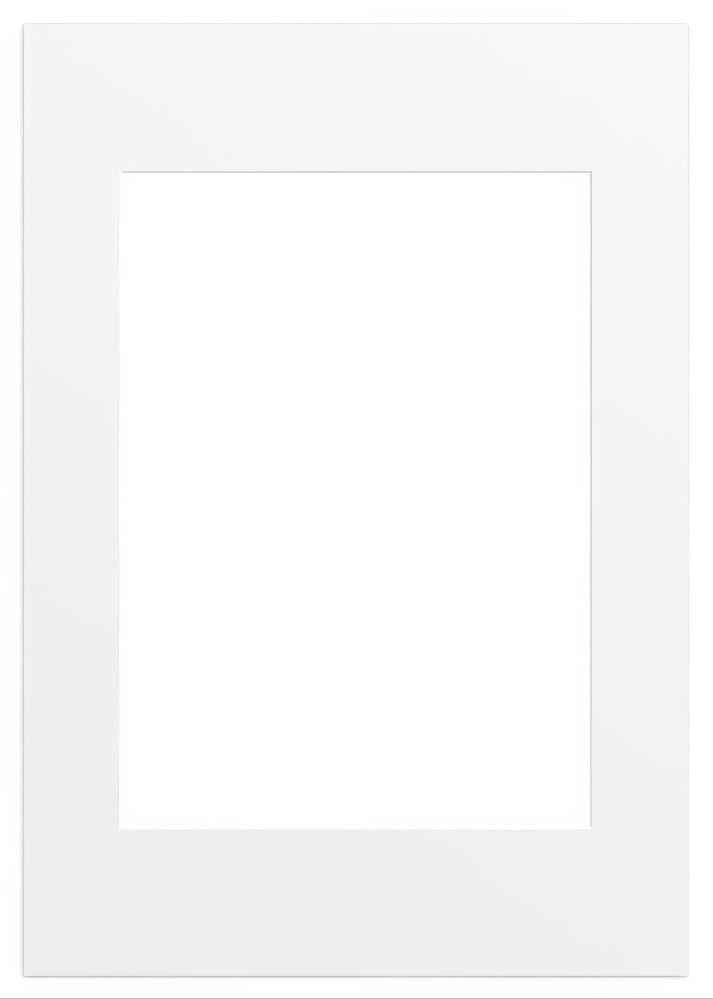 Mat board white, 28 x 39 in