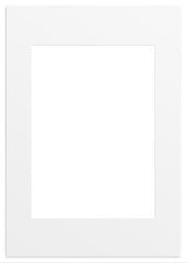 Mat board white, 28 x 39 in