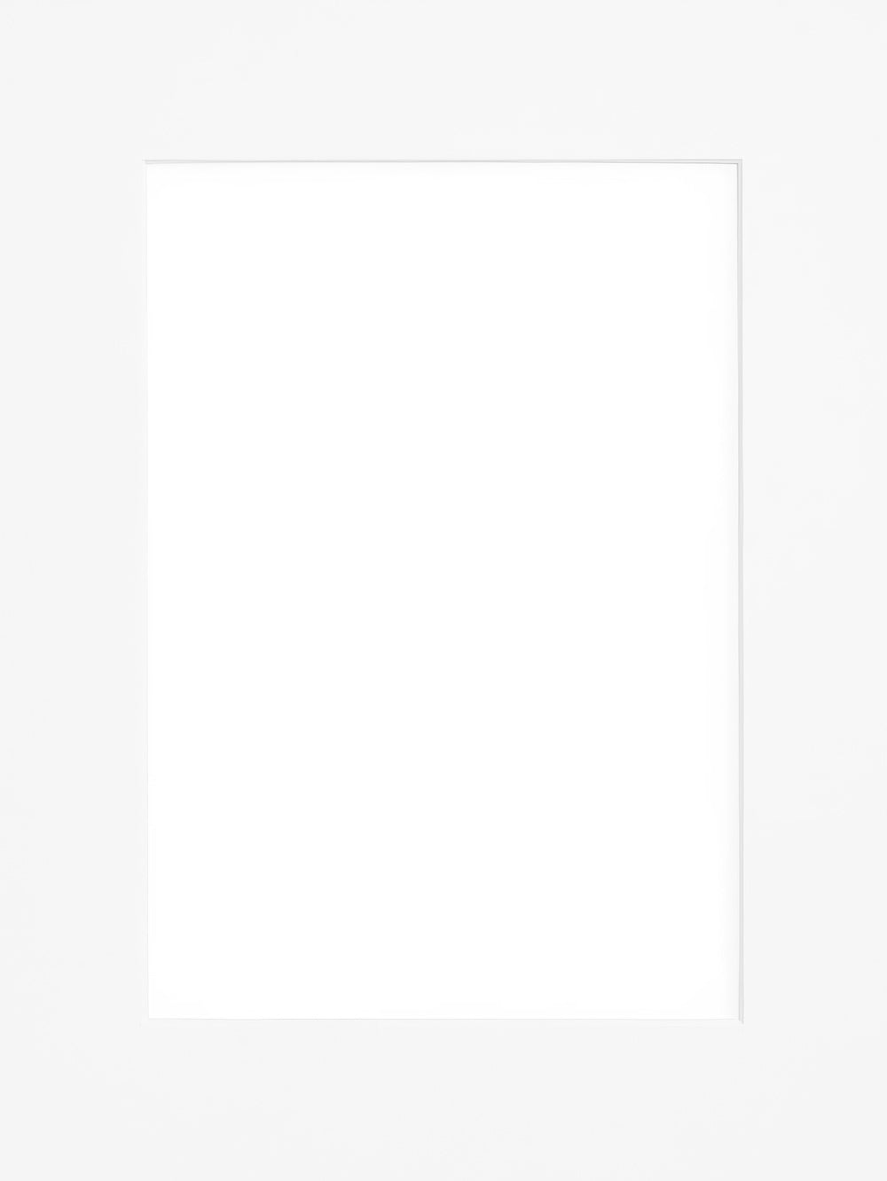 Mat board white, 30x40