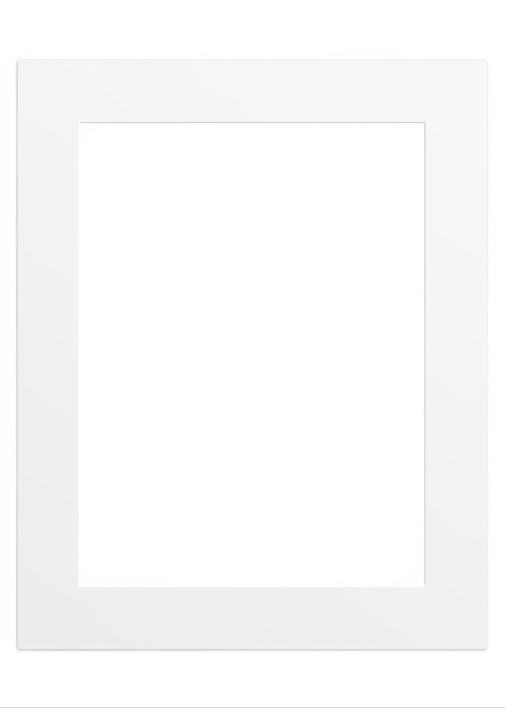 Mat board white, 16” x 20” in