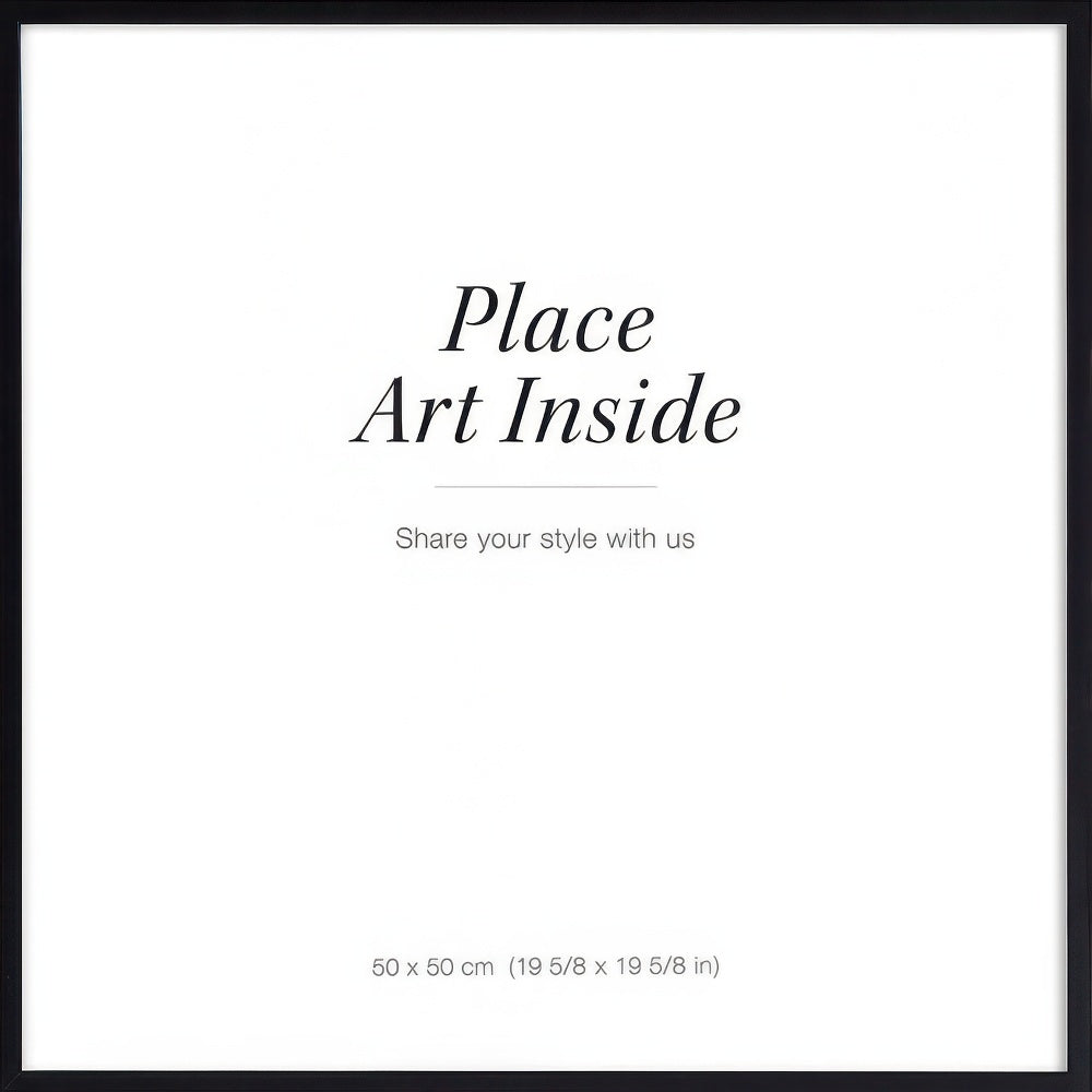 Black picture frame, 20 x 20 in