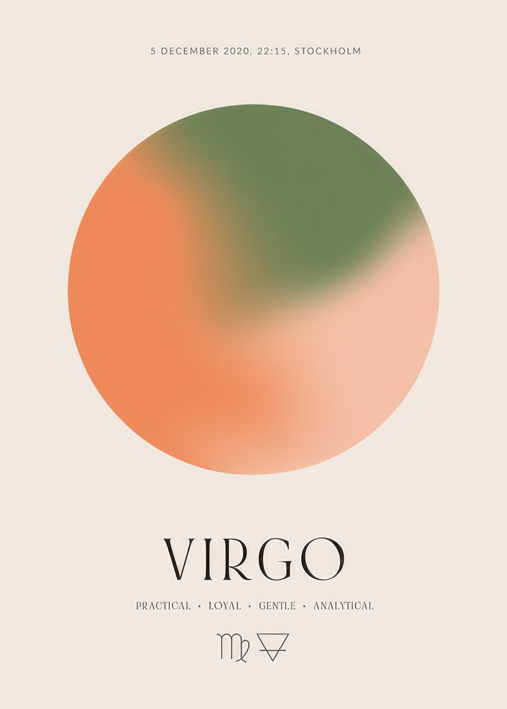 Aura Energy Virgo Personal Poster