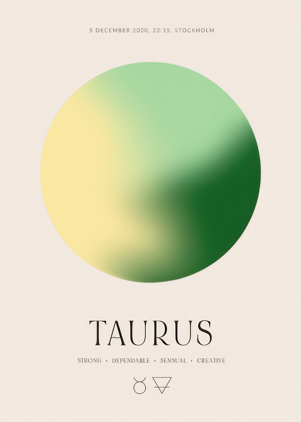 Aura Energy Taurus Personal Poster
