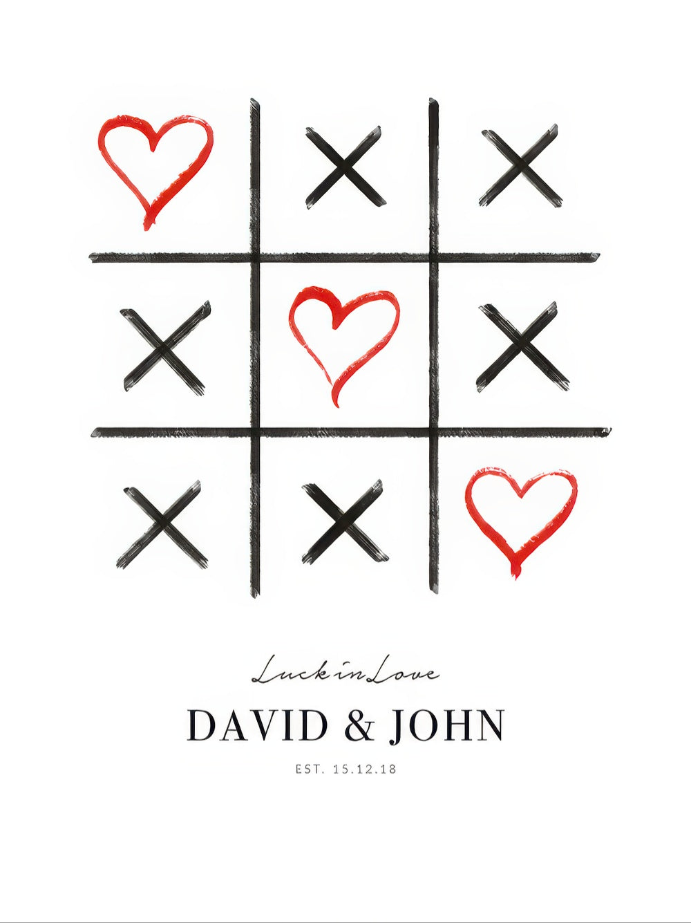 Luck in Love Personal Poster