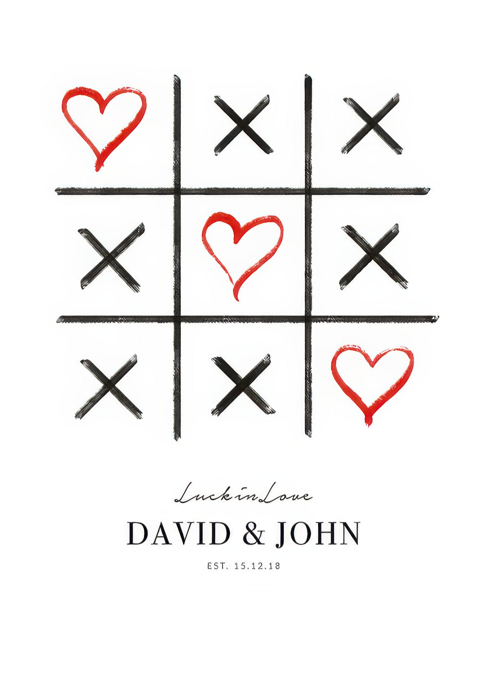 Luck in Love Personal Poster