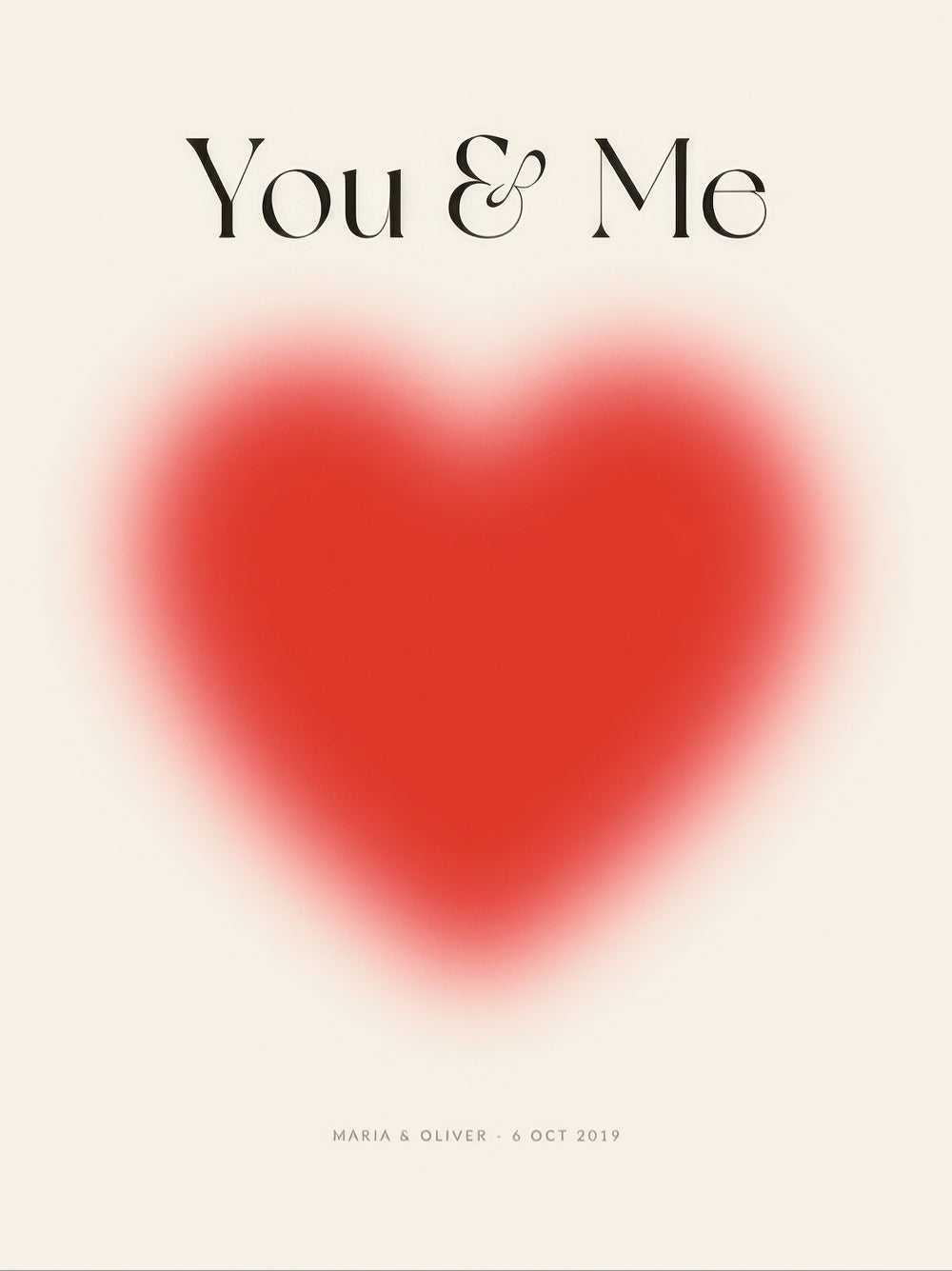 Big Heart Personal Poster