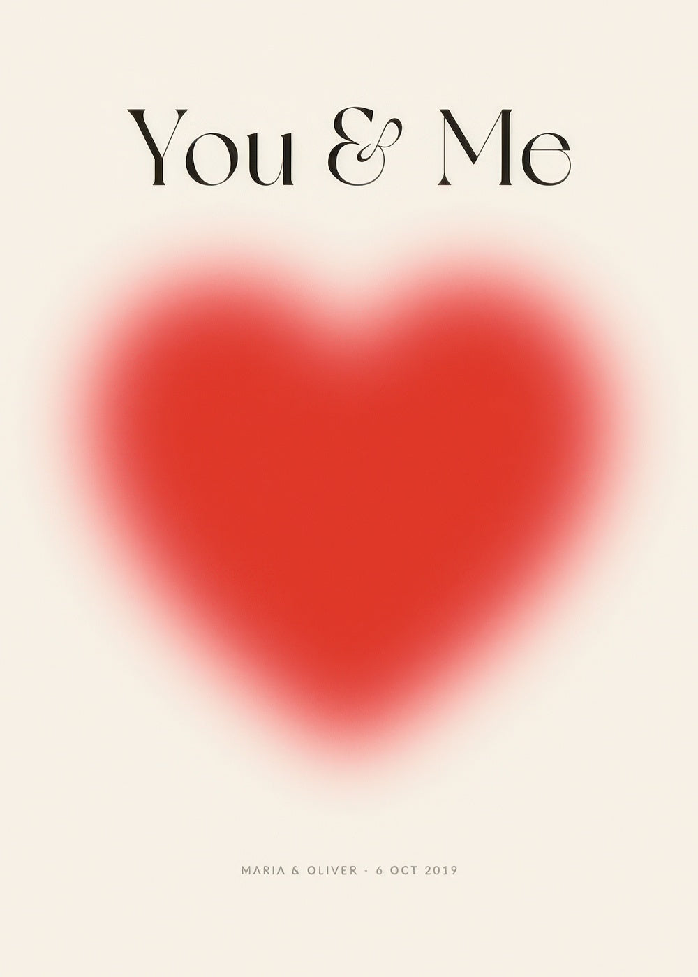 Big Heart Personal Poster