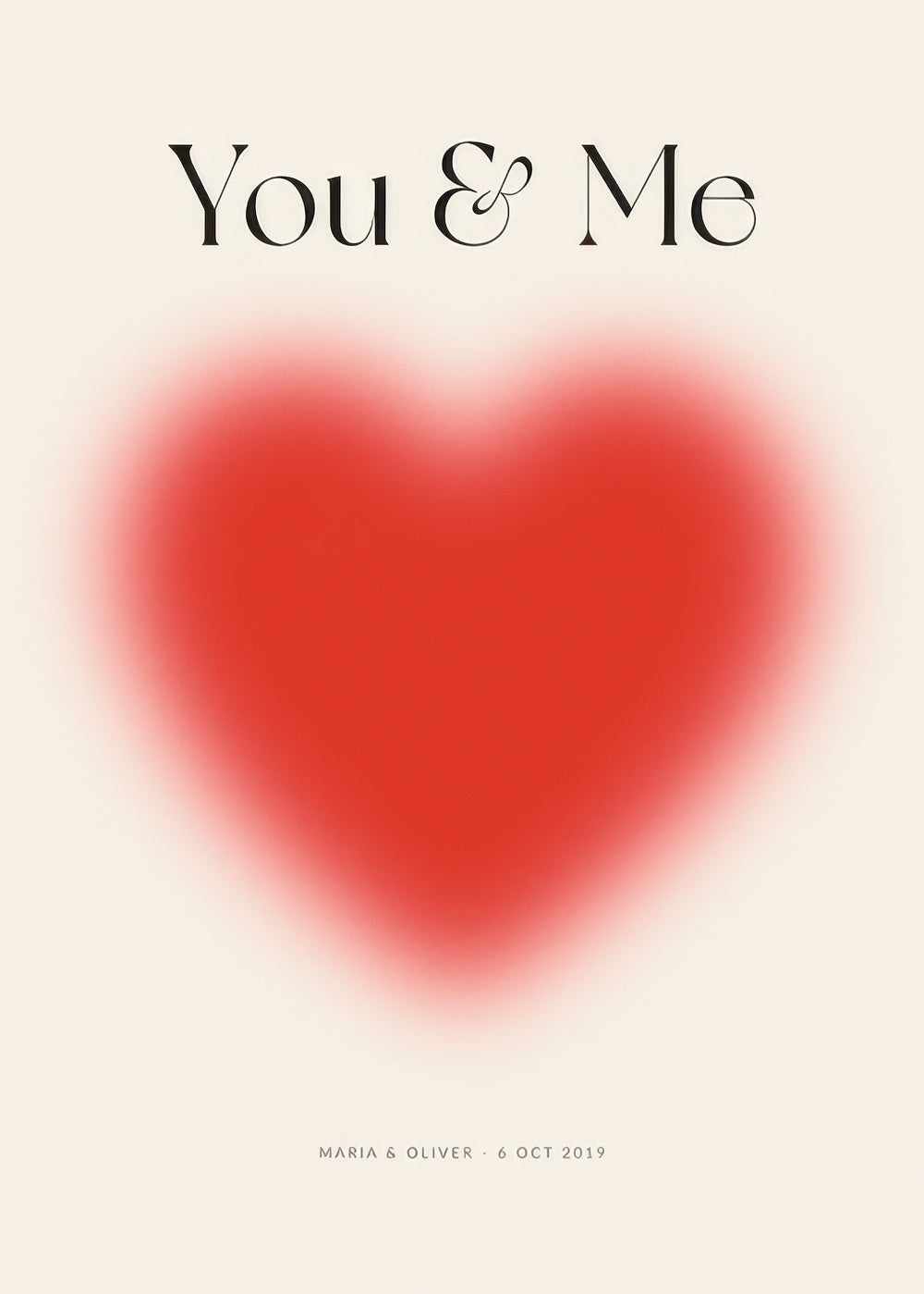 Big Heart Personal Poster