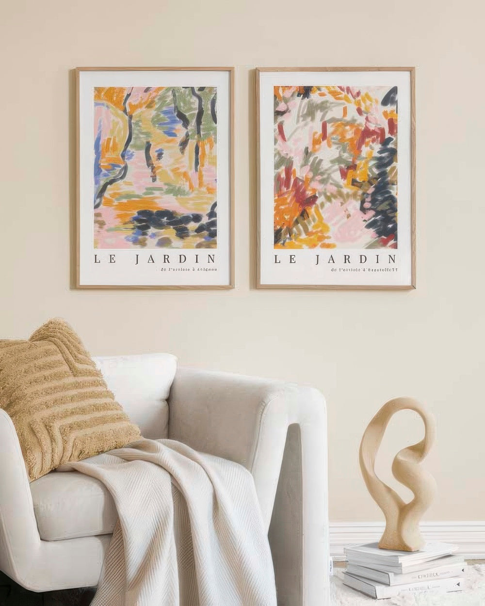 Le Jardin Duo Poster pack