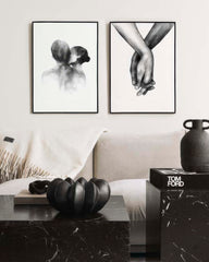 Watercolour Duo Poster pack