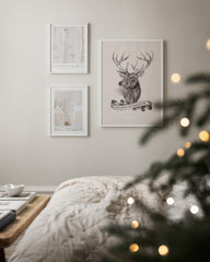Beige Holiday Trio Poster pack