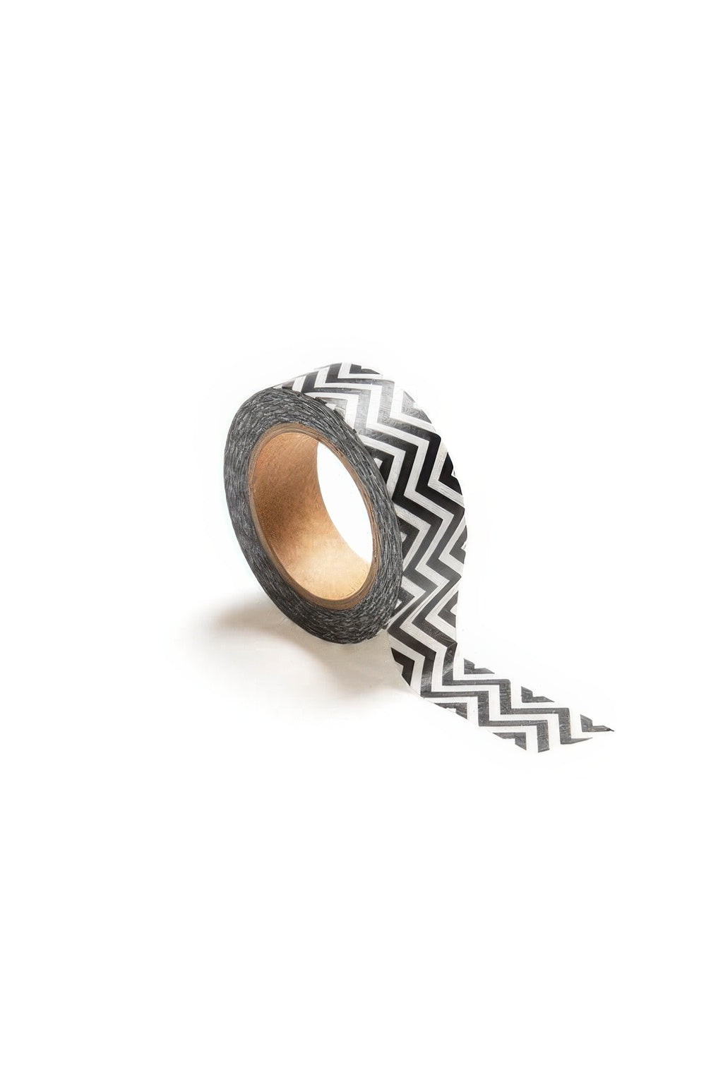 washi tape, white/black zigzag