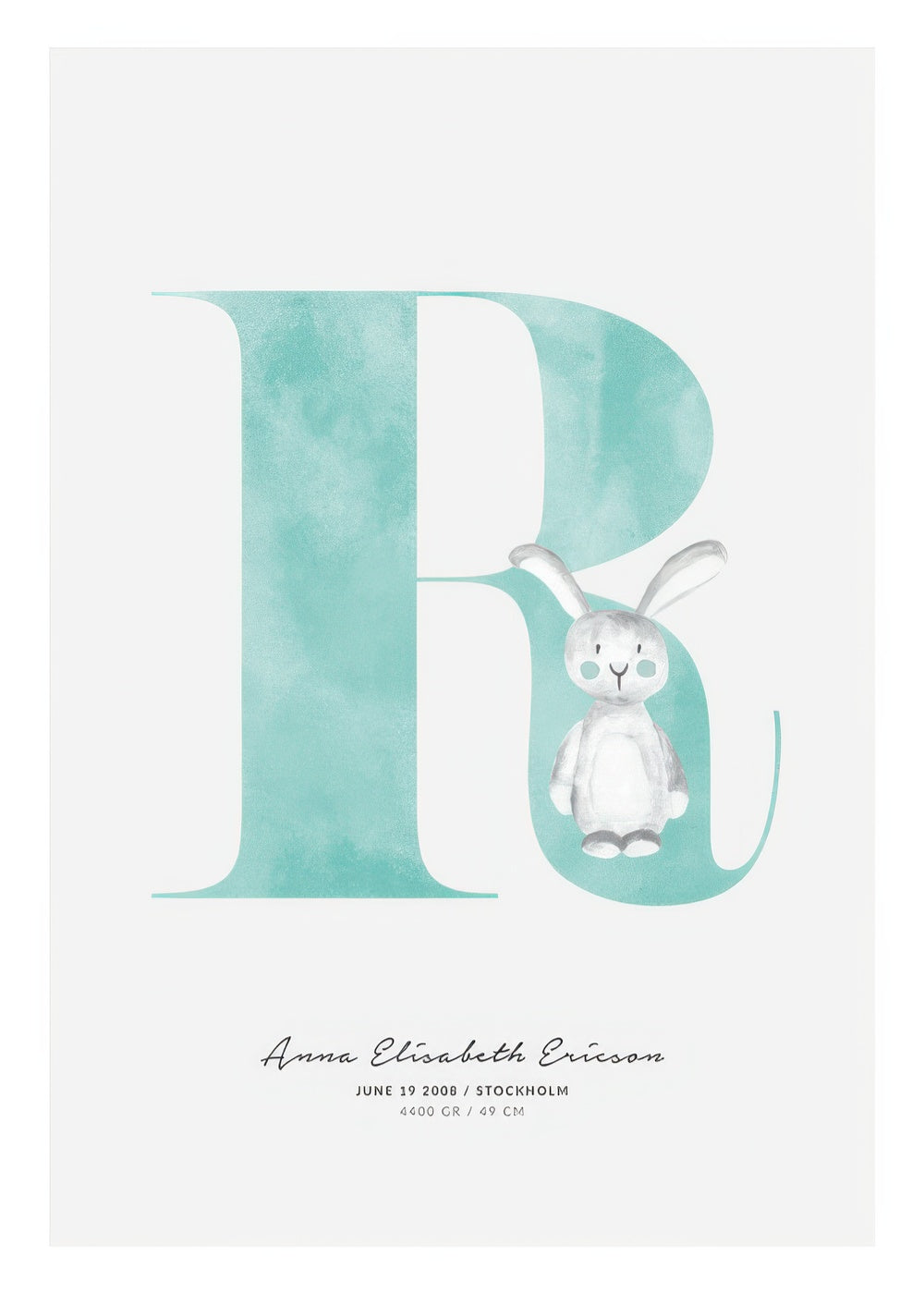 Kids Letter R Personal