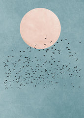 Boris Draschoff / Kubistika - Birds Fly Away Print