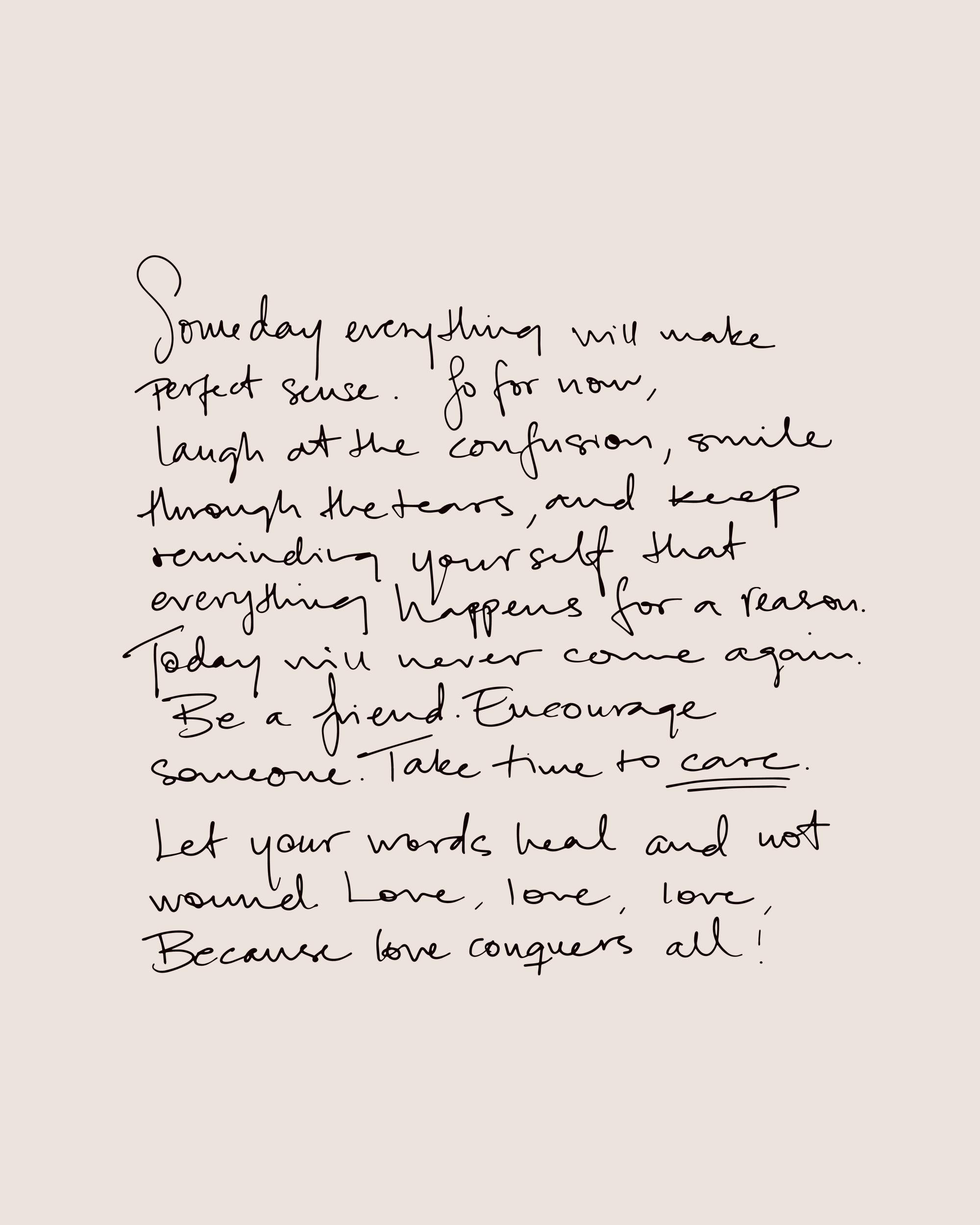 The Letter Print