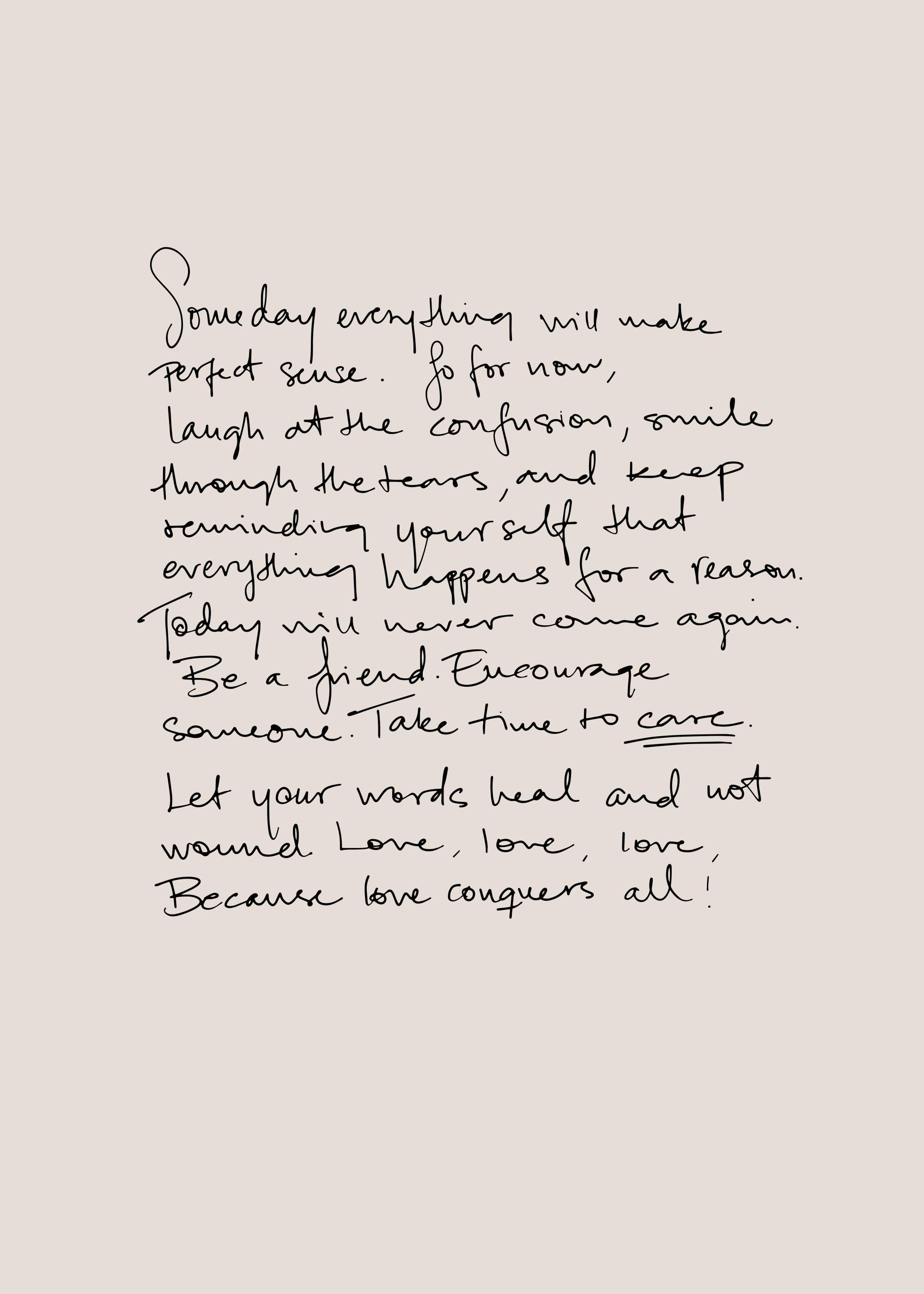 The Letter Print