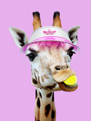 Jonas Loose - Tennis Giraffe Print