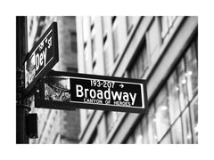 Broadway Sign Print