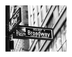 Broadway Sign Print