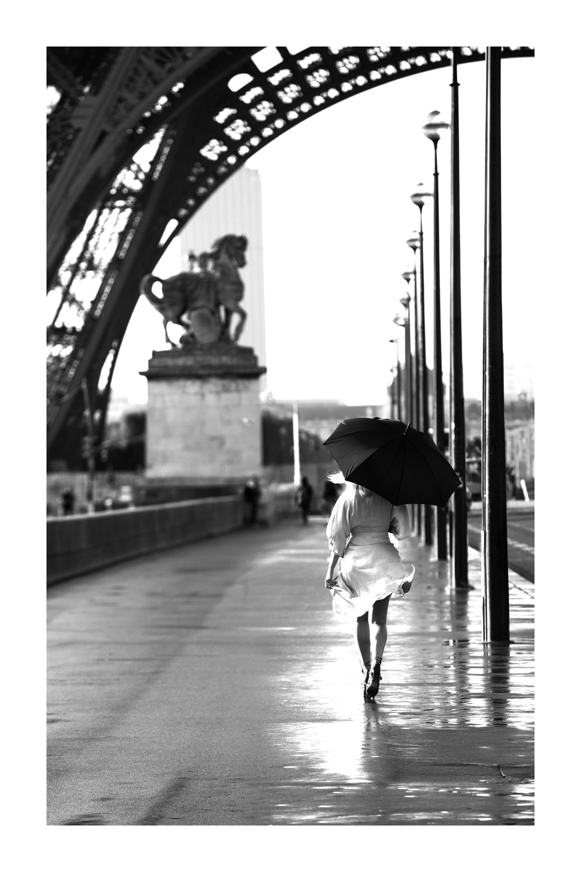 Walking in Paris Print