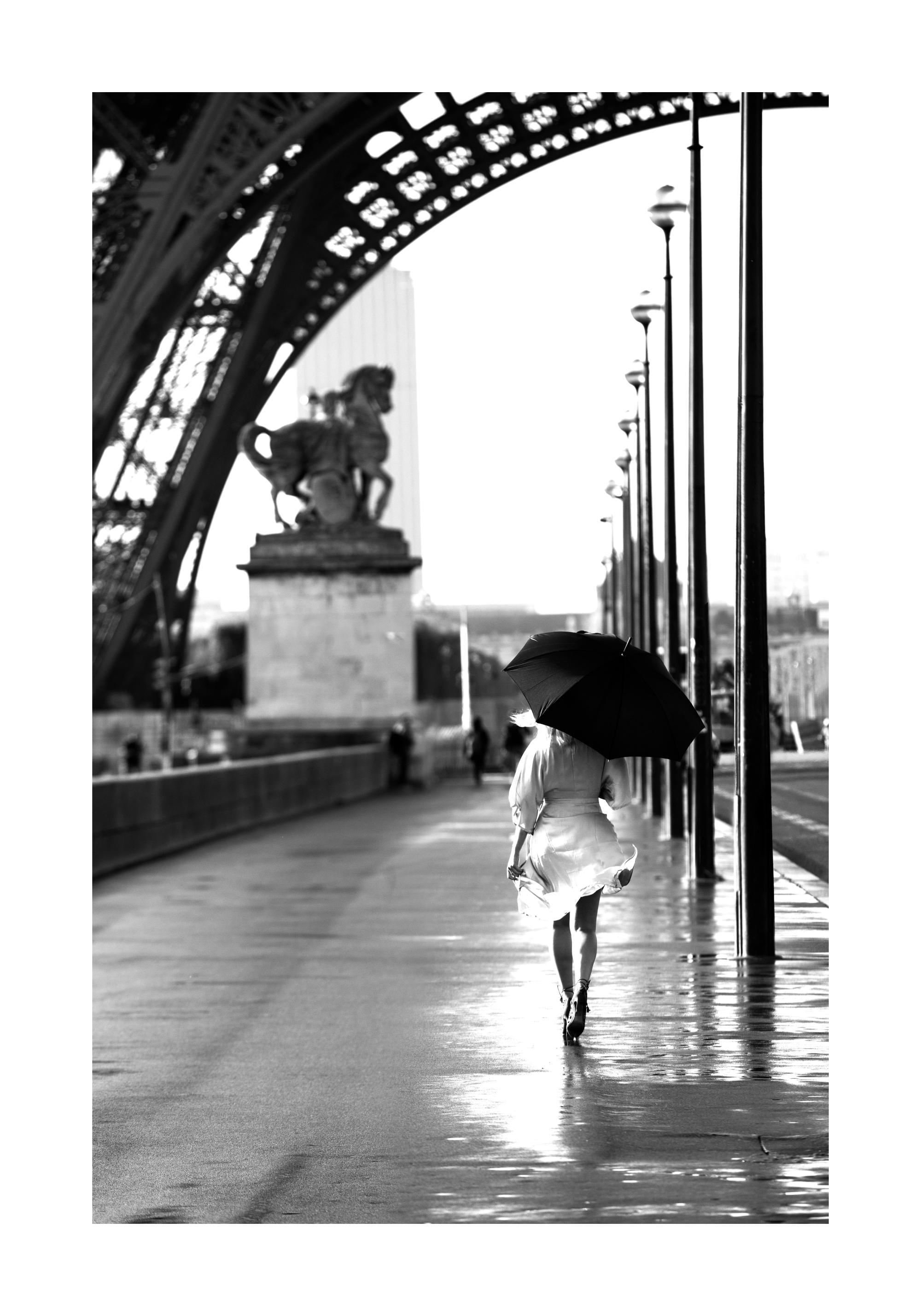 Walking in Paris Print