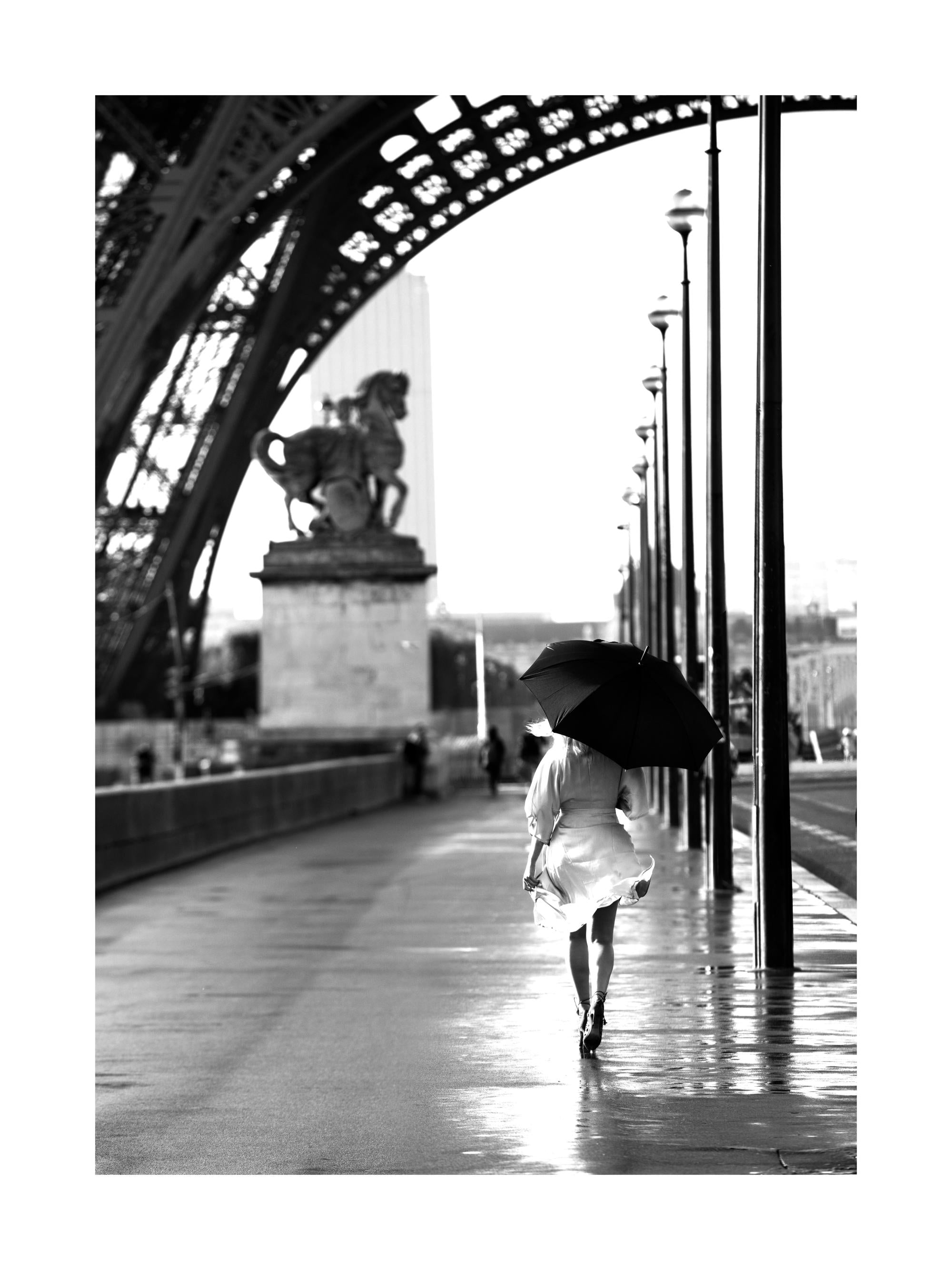 Walking in Paris Print