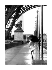 Walking in Paris Print