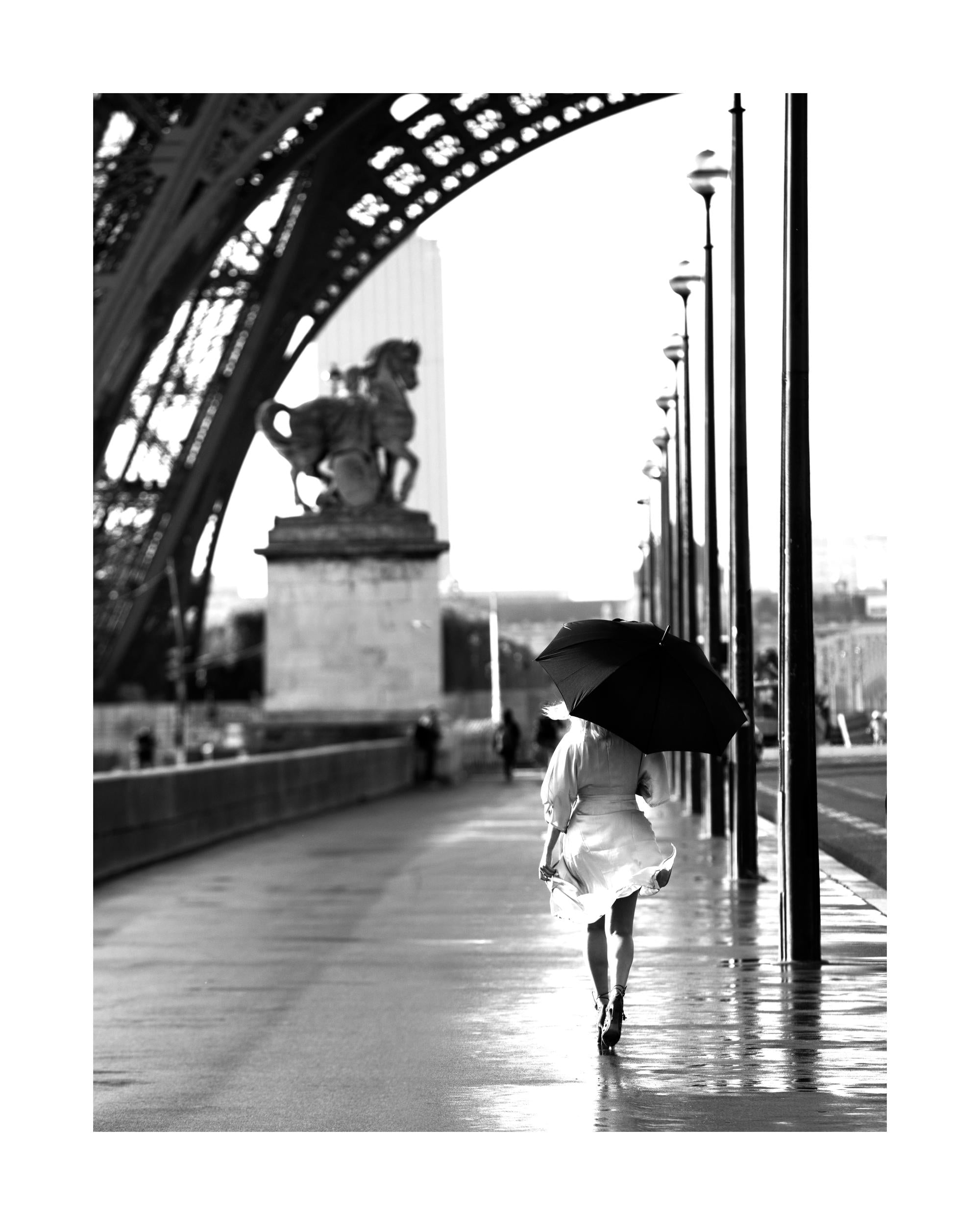Walking in Paris Print