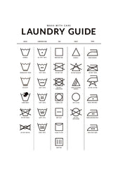 Laundry Guide Print