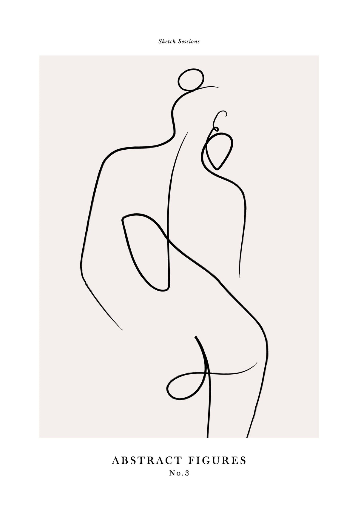 Abstract Figures No3 Print
