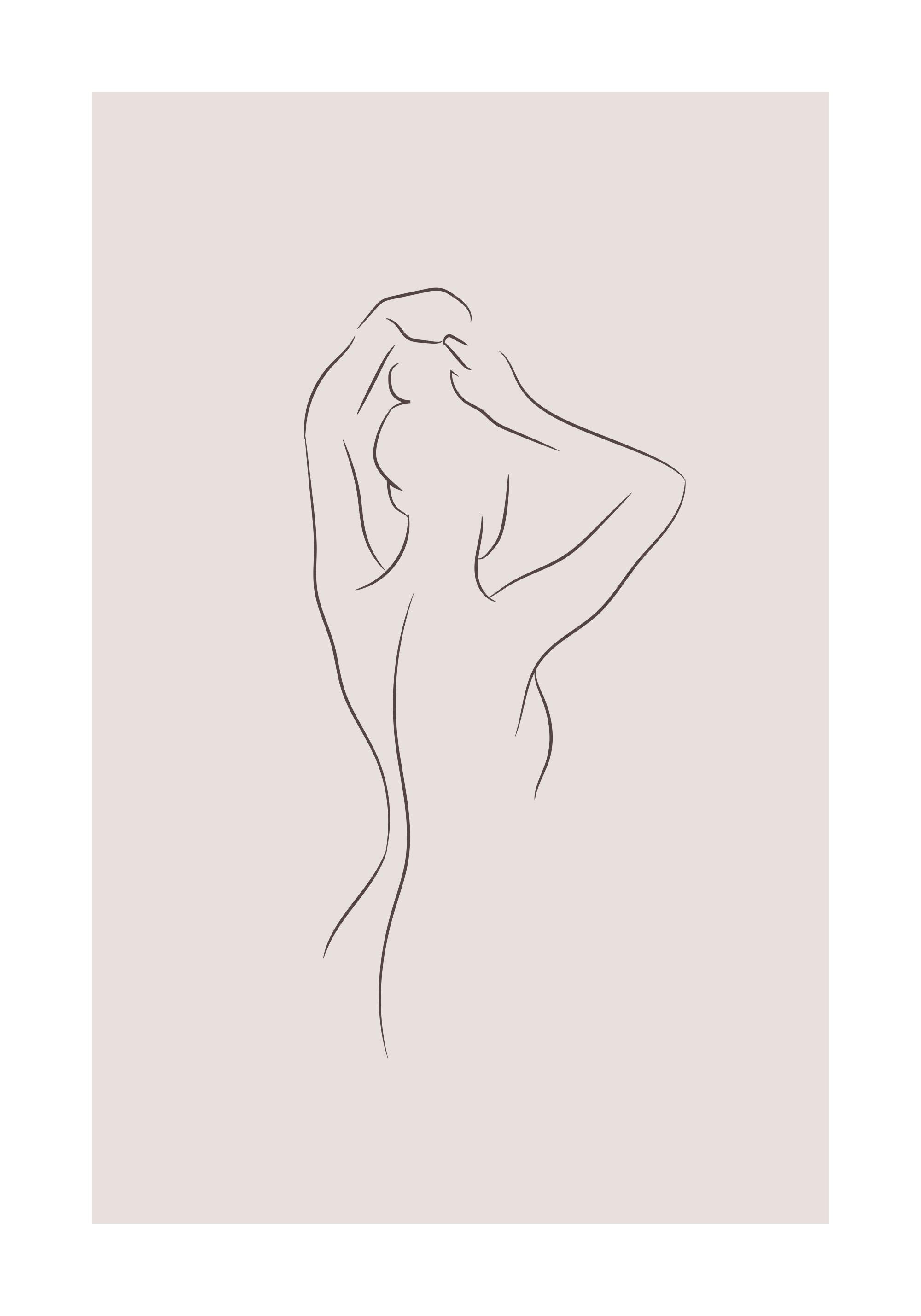 Simple Lines No1 Print