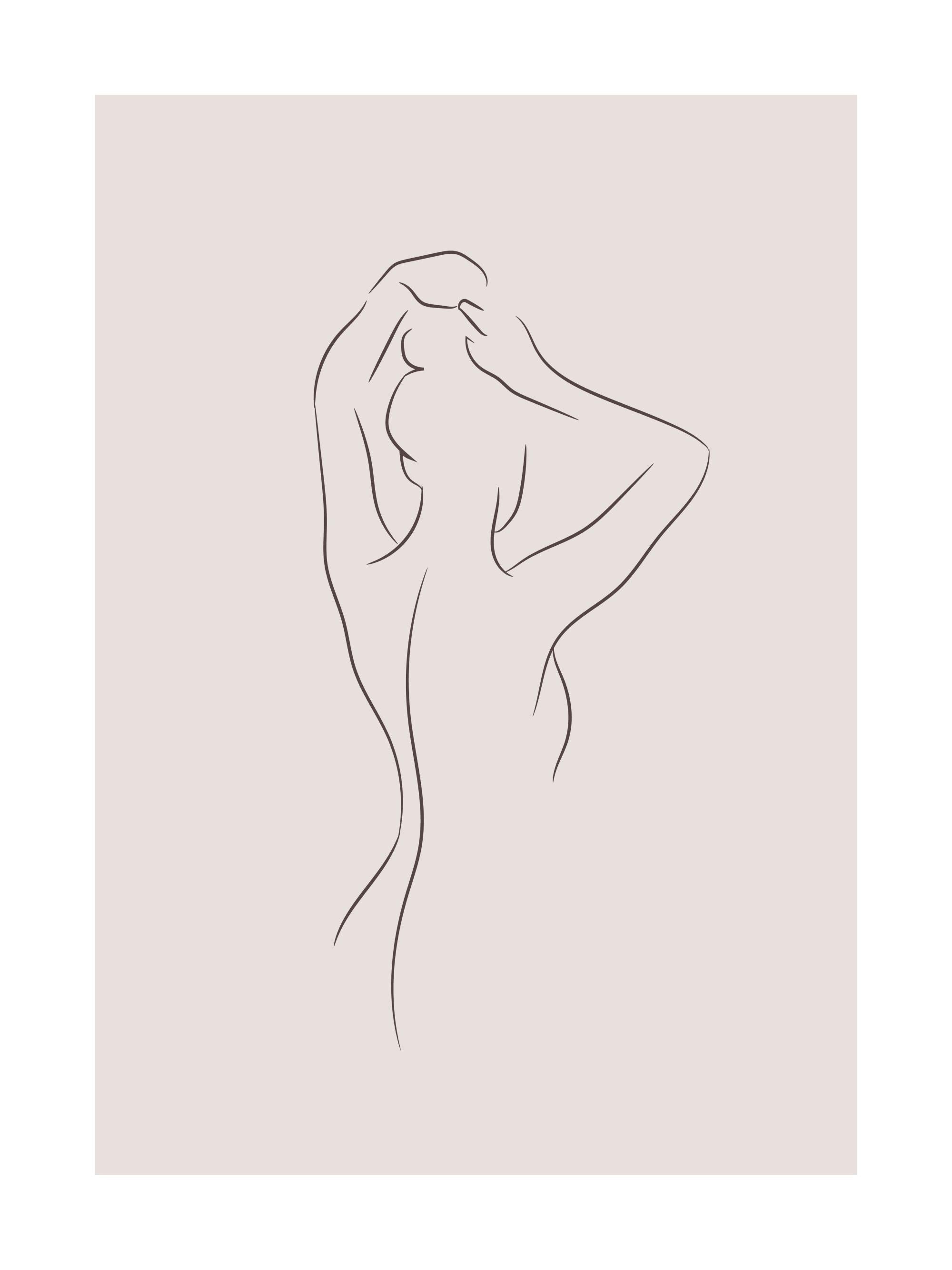 Simple Lines No1 Print