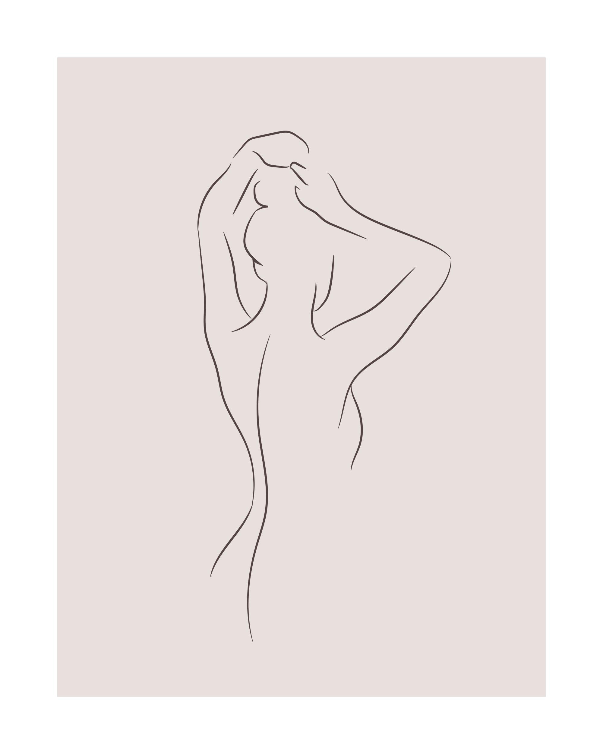 Simple Lines No1 Print