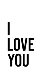 Dear Bed I Love You No2 Print
