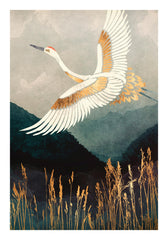 SpaceFrog Designs - Elegant Flight Print