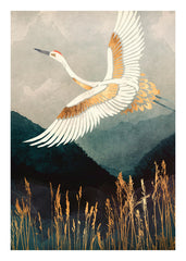 SpaceFrog Designs - Elegant Flight Print