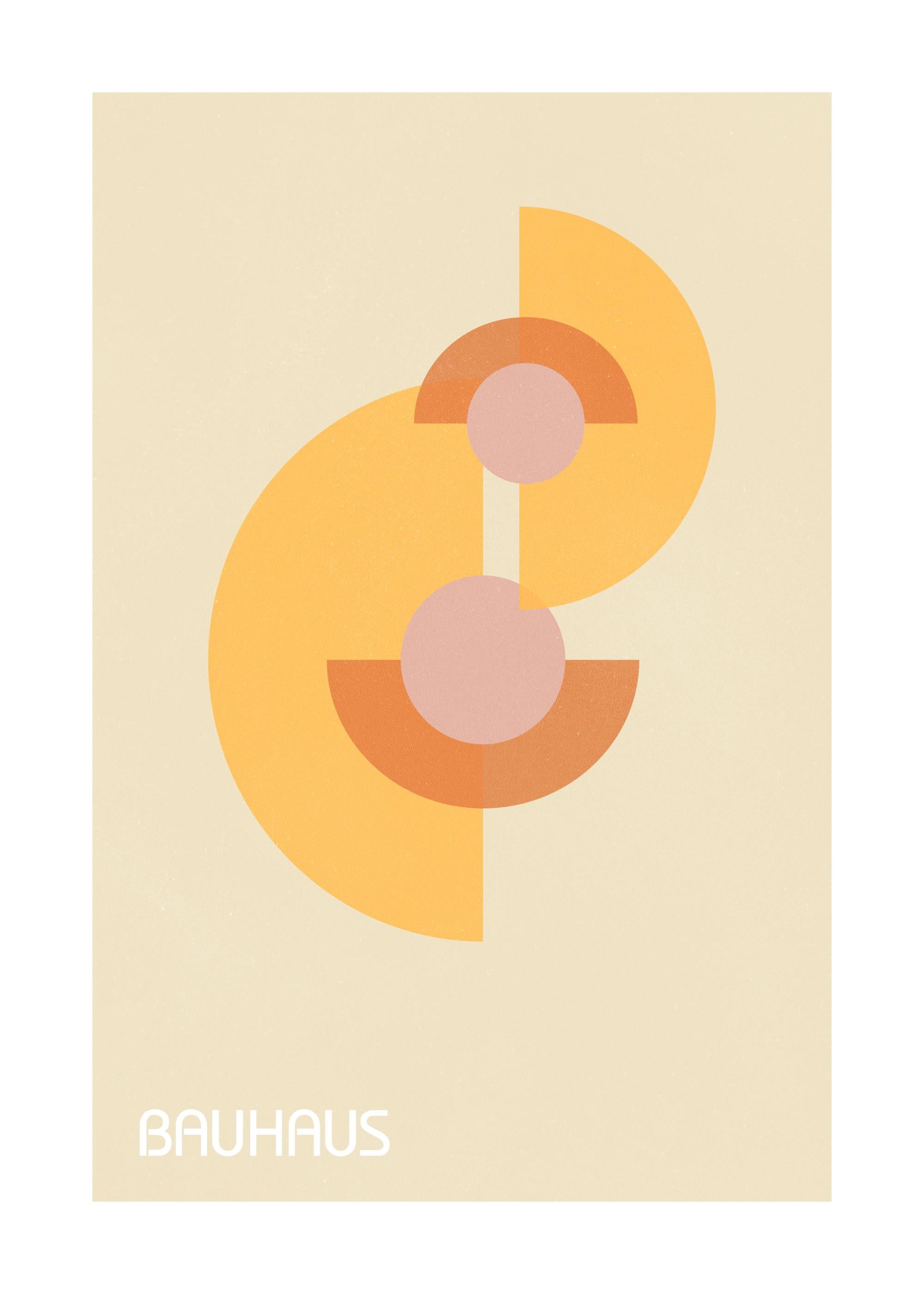 Colorful Bauhaus No2 Print
