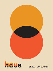 Bauhaus Circles Print