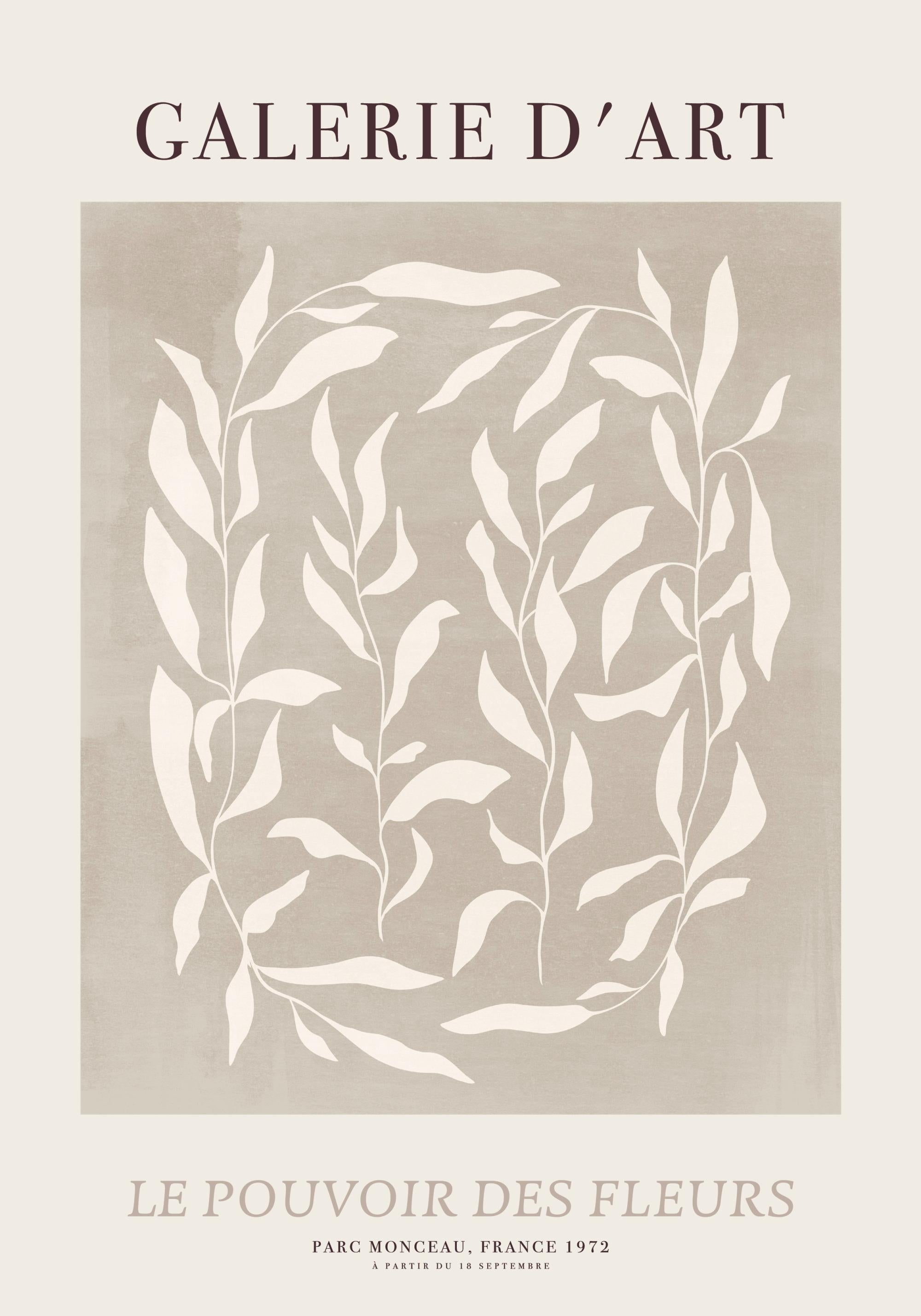 Le Pouvoir des Fleurs No1 Print