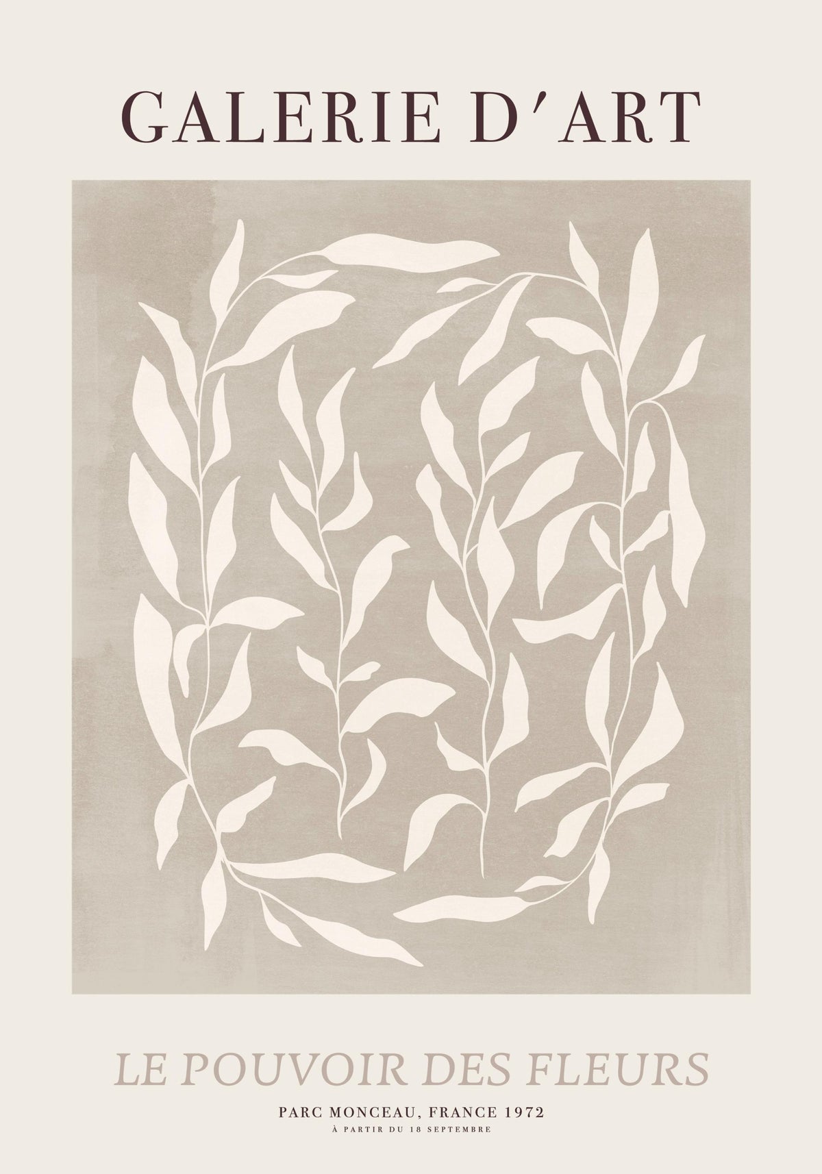 Le Pouvoir des Fleurs No1 Print
