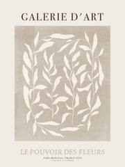 Le Pouvoir des Fleurs No1 Print