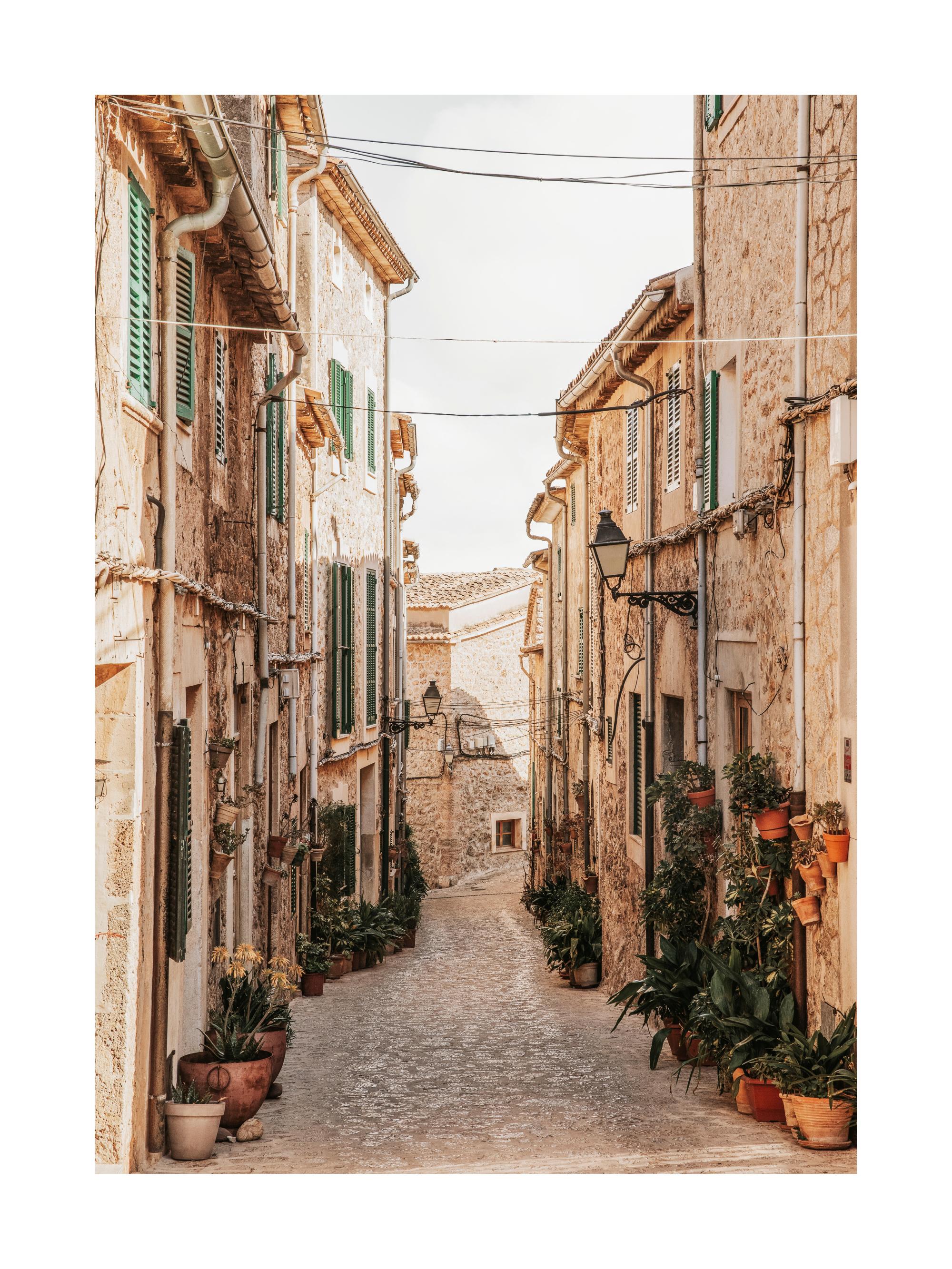 Valldemossa Alley Print