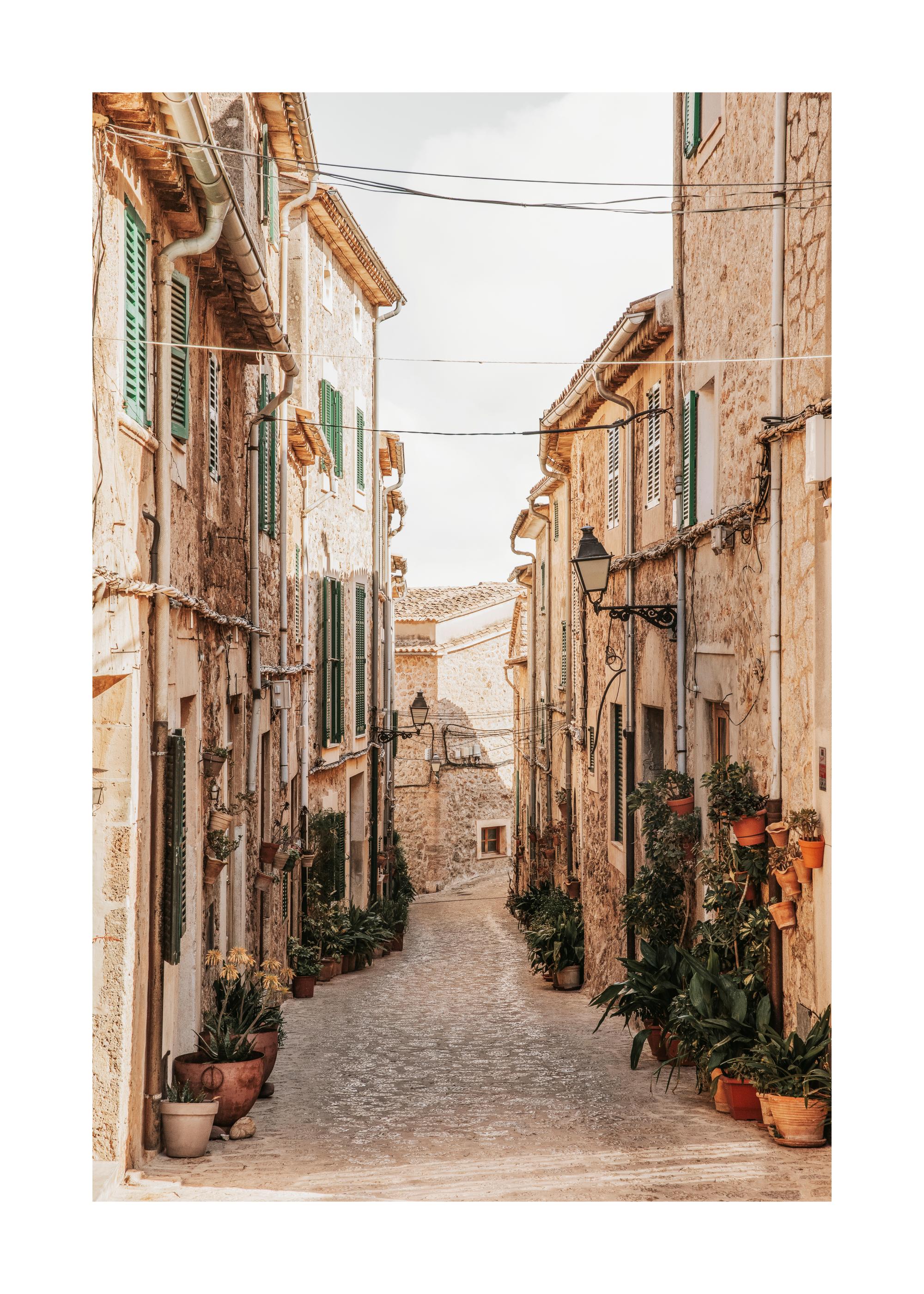 Valldemossa Alley Print
